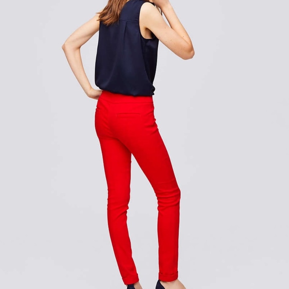 NWT LOFT Marisa ankle length slacks
